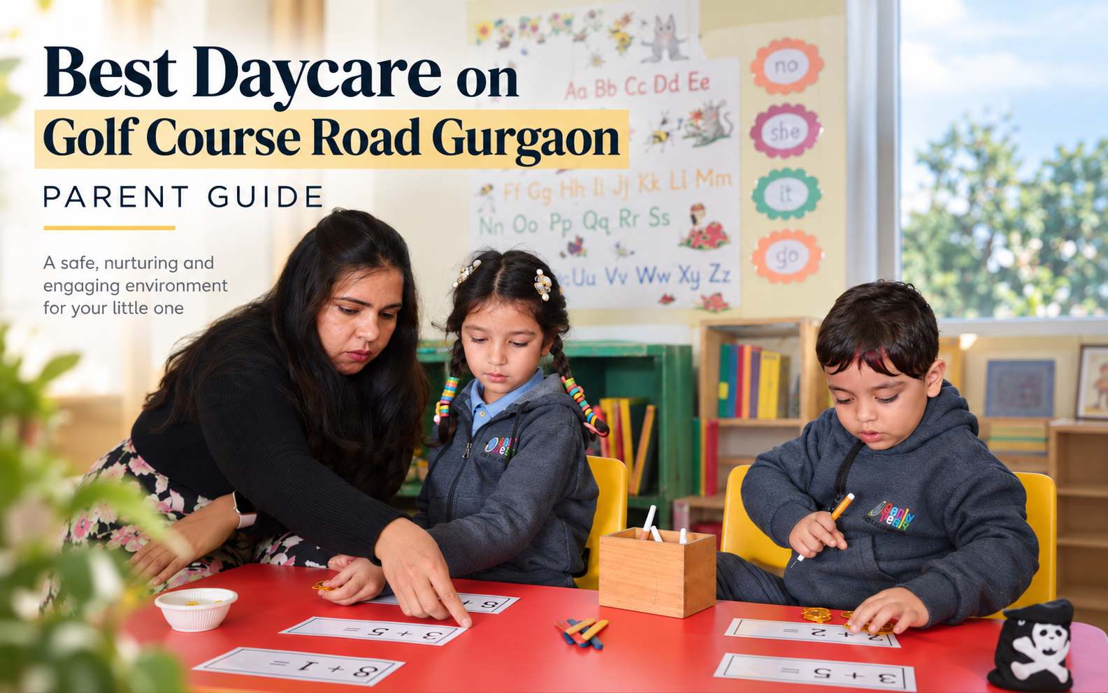 The Corporate Working Parent’s Guide to Choosing the Best Daycare on Golf Course Road Gurgaon